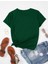 Unisex Pamuklu Choose Happy Kalp Ön Baskılı Tasarım Tshirt 2