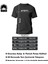 Unisex Sun Moon Ön Baskılı Oversize T-Shirt 4