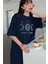 Unisex Sun Moon Ön Baskılı Oversize T-Shirt 2