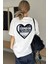 Unisex Optimistic Baskılı Tasarım Tshirt 1