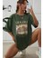 Unisex Tasmania Baskılı Tasarım Tshirt 2