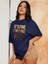 Unisex Fine Ön Baskılı Oversize T-Shirt 1