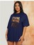 Unisex Fine Ön Baskılı Oversize T-Shirt 2