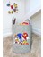 Özel Tasarım Bebek Çocuk Odası Düzenleyici Saklama Kutusu Oyuncak Kirli Sepeti 40X35 cm 1