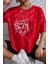 Unisex Woman One Line Baskılı Tasarım Tshirt 1