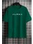 Unisex Alpha Baskılı Tasarım Tshirt 1