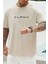 Unisex Alpha Baskılı Tasarım Tshirt 1