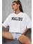 Unisex Malibu Baskılı Tasarım Tshirt 1
