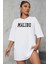 Unisex Malibu Baskılı Tasarım Tshirt 2