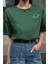 Unisex Saturn Baskılı Tasarım T-Shirt 1