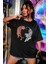 Unisex Tiger Baskılı Kısa Kol T-Shirt 1