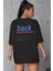 Unisex Back Baskılı Tasarım Kısa Kol Tshirt 1