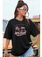 Unisex Long Beach Baskılı Tasarım Tshirt 1