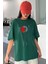 Unisex Evren Temalı Baskılı Tasarım T-Shirt 1