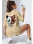 Unisex Panda Baskılı Tasarım T-Shirt 1