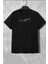 Unisex K.atatürk Imza Baskılı Kısa Kol T-Shirt 1