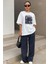 Unisex Keepgoing Baskılı Tasarım Tshirt 3