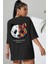 Unisex Panda Baskılı Kısa Kol T-Shirt 1
