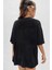 Unisex Minimal Line Drawing Baskılı Kısa Kol T-Shirt 2