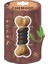 M-Pets Chewood Small Bone With Rubber Köpek Oyuncağı S 1