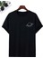 Unisex Saturn Baskılı Kısa Kol T-Shirt 1