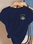 Unisex Pamuklu Arizona Ön ve Arka Baskılı Tasarım T-Shirt 2