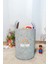 Unisex Mini Gökkuşağı Bebek Çocuk Odası Düzenleyici Saklama Kutusu Oyuncak Kirli Sepeti 40X35 cm 1