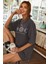 Unisex Sun Moon Sırt Baskılı Oversize T-Shirt 3