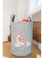 Unisex Ayı Desen Bebek Çocuk Odası Düzenleyici Saklama Kutusu Oyuncak Kirli Sepeti 50X40 cm 1