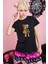 Unisex Boys Bear Baskılı Tasarım Tshirt 1