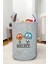 Unisex Gumbal Bebek Çocuk Odası Düzenleyici Saklama Kutusu Oyuncak Kirli Sepeti 50X40 cm 1