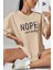 Unisex Not Today Baskılı Tasarım Tshirt 3