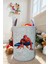 Unisex Örümcek Adam Bebek Çocuk Odası Düzenleyici Saklama Kutusu Oyuncak Kirli Sepeti 40X35 cm 1