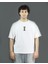 Arborforce | Beyaz Renk Baskılı Erkek T-Shirt | Oversize 2