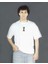 Arborforce | Beyaz Renk Baskılı Erkek T-Shirt | Oversize 4