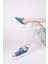 Damsel Bağcıklı Taşlı Kadın Günlük Denim Mavi Sneaker Spor Ayakkabı 3