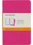 Moleskine Çizgili Cahier Not Defteri 3'lü Set Cep Boy Kinetik Pembe 1