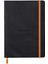 Rhodia 117452C Yumuşak Kapaklı Defter, Noktalı, Black, A5 1