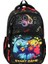 Ilkokul Çantası 3'lü Set 42*30 cm Beslenme Çantası Kalem Kutusu Ortopedik Gamer Erkek Çocuk 4