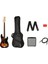 Squier Affinity Precision Bass Pj Laurel Klavye 3-Color Sunburst Rumble 15 Bas Gitar Seti 1