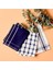 Bella Maison Liberty Geometrik DESENLI%100 Pamuk Mutfak Bezi Seti, Lacivert, 3 Adet 45X65 cm 1