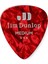 Jim Dunlop 483R09MD Celluloid Red Pearloid Pena (Medium) 1