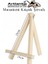 Mini Şövale 20X20 cm Tuval 3 ml Akrilik Boya 6 Renk ve Fırça 1 Paket 20X20 Mini Tuval Masaüstü Küçük Şövale Boyama Seti 4