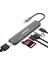 Macbook ile Uyumlu Usb-C Hub Çoklayıcı Hdmi/sd Card/micro Sd/usb 2.0/usb 3.0/usb-C/pd 100WAT 1