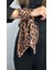 , Duyarlılık Etiketi ve Leopar Desen, Fular 32, 56cmx56cm 2