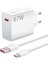 67W (Watt) Redmi Note 11 Pro Uyumlu Şarj Seti Kablo (1m) + Başlık 1