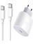 Iphone 15 Plus Uyumlu 25W Hızlı Şarj Aleti Adaptör + Kablo (1m) 1