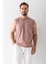 Erkek Bisiklet Yaka John Borners Baskılı Kolsuz T-Shirt Pudra - 2752 1