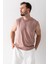 Erkek Bisiklet Yaka John Borners Baskılı Kolsuz T-Shirt Pudra - 2752 2