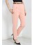Kemerli Double Pantolon Pudra 3